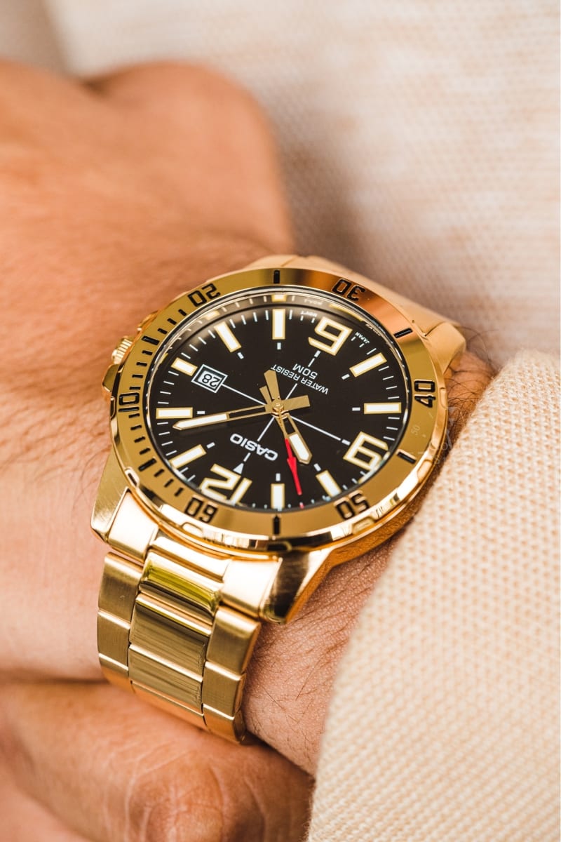 Reloj CASIO Regular MTP-VD01G-1B Acero Hombre Dorado2