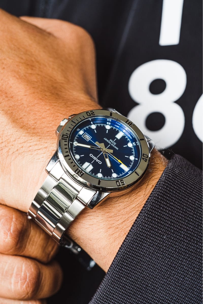 Reloj CASIO Regular MTP-VD01D-2E Acero Hombre Plateado3