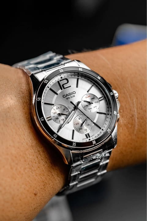 Reloj CASIO Regular MTP-1374D-7A Acero Hombre Plateado2