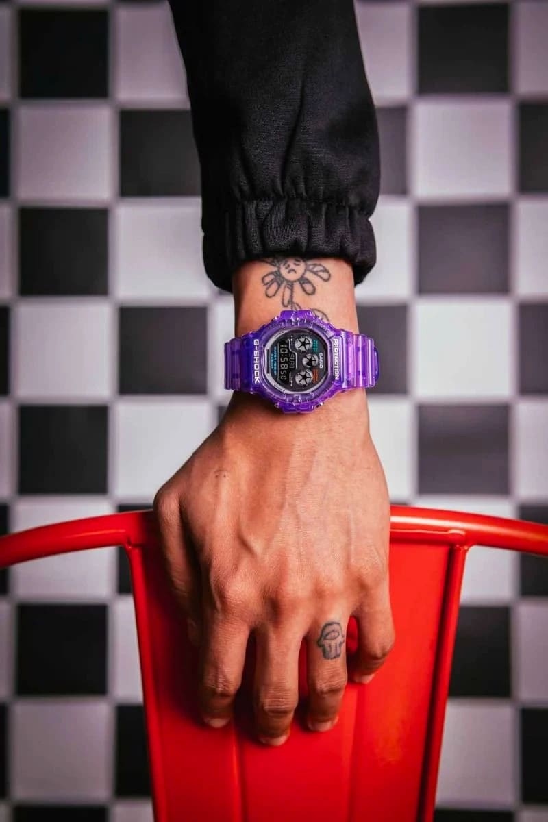 Reloj G-SHOCK DW-5900JT-6D Resina Hombre Lila4