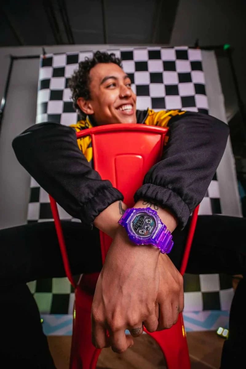 Reloj G-SHOCK DW-5900JT-6D Resina Hombre Lila3