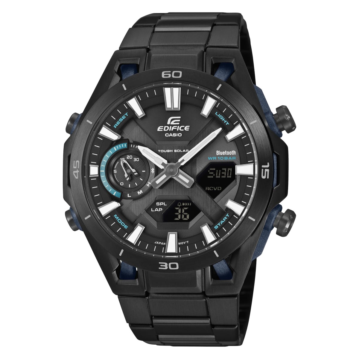 Reloj EDIFICE ECB-2300DC-1A Acero Hombre Negro1