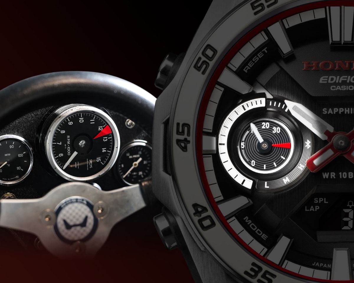 Reloj EDIFICE ECB-2300HR-1A Carbono/Acero Hombre Blanco10