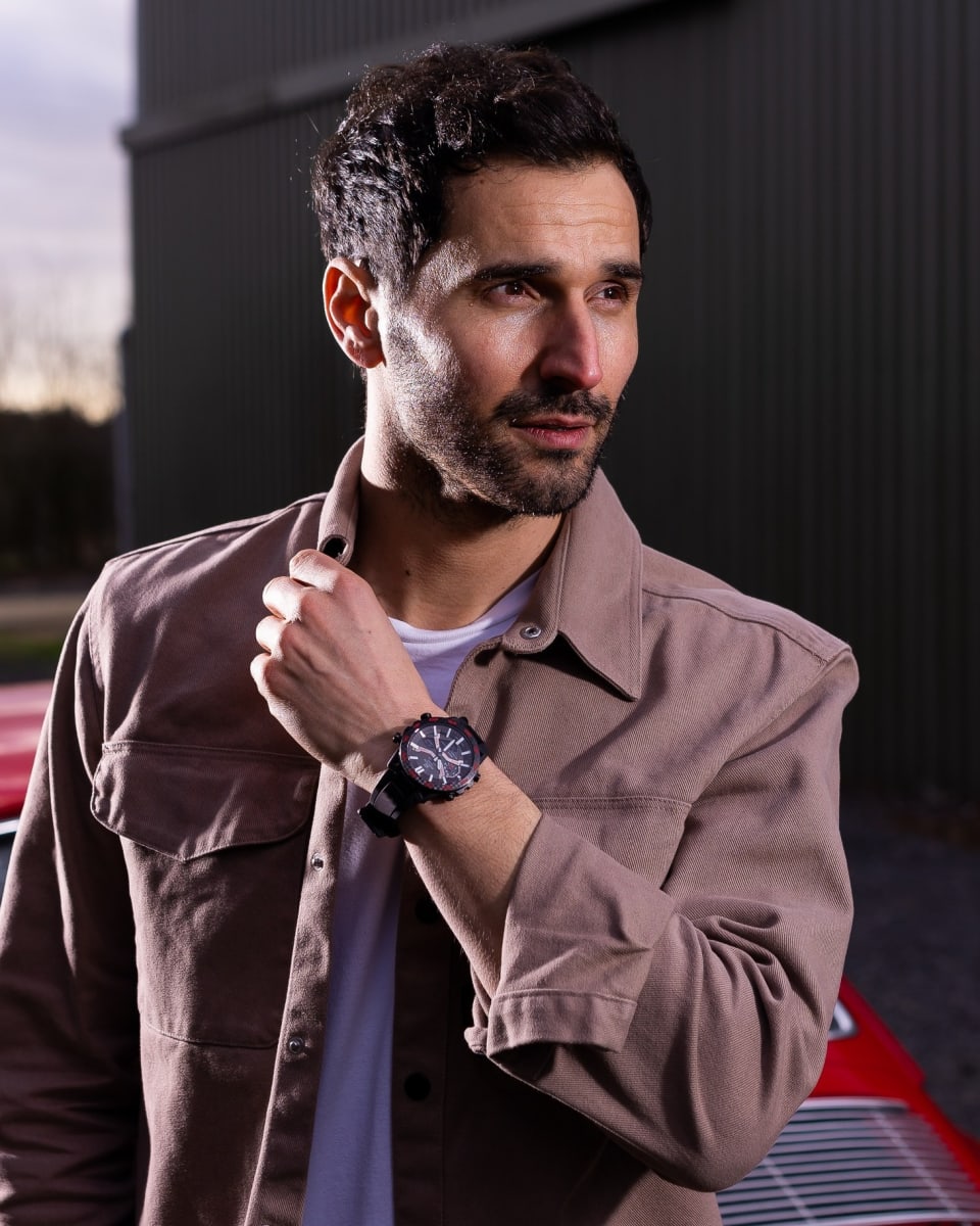 Reloj EDIFICE ECB-2000PB-1A Acero Hombre Negro3