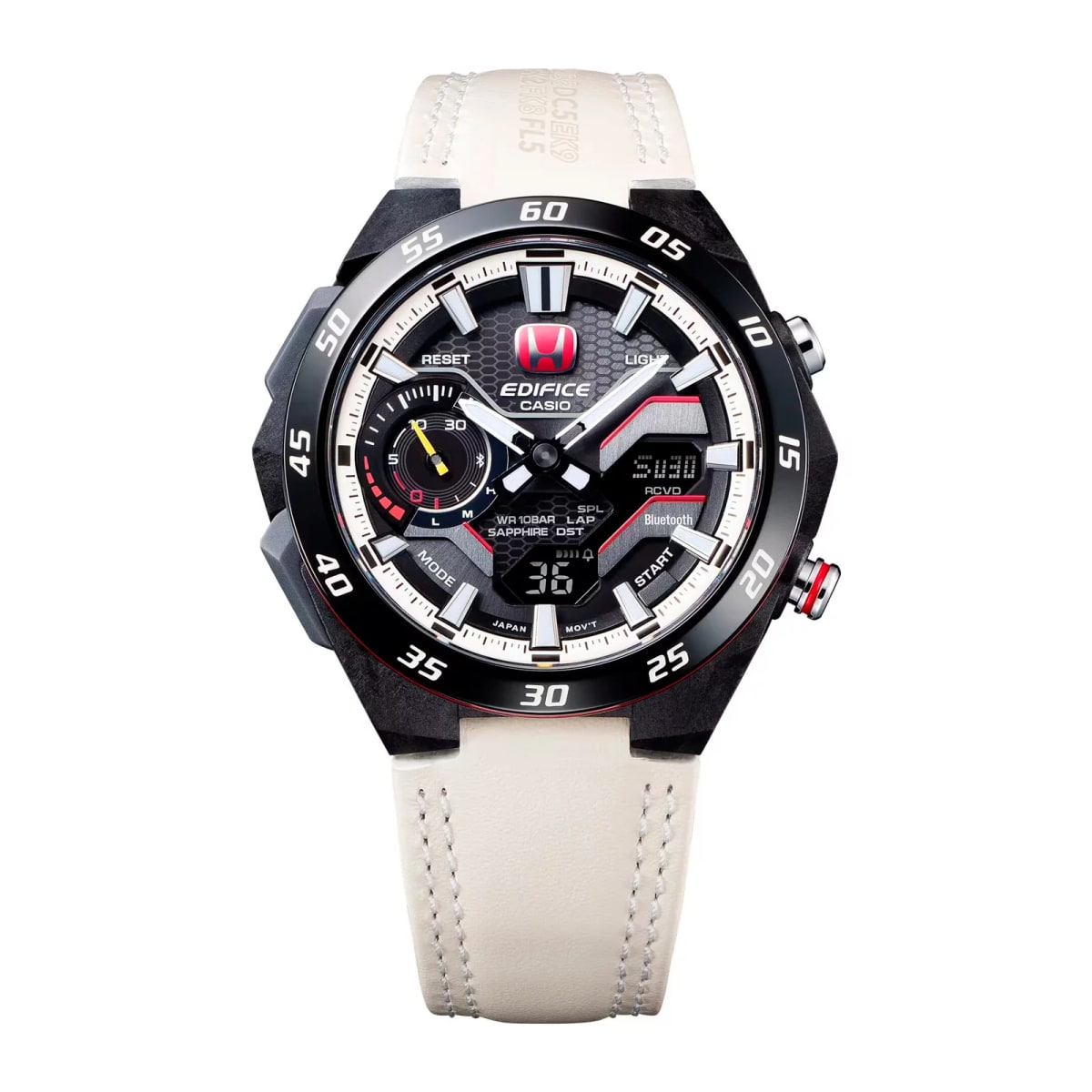 Reloj EDIFICE ECB-2200HTR-1A Carbono/Acero Hombre Negro2