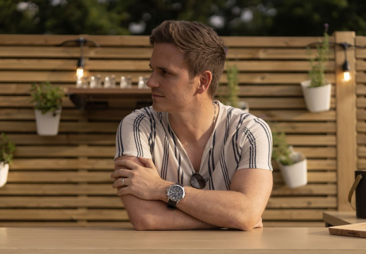 Reloj EDIFICE ECB-30P-1A Acero Hombre Plateado4