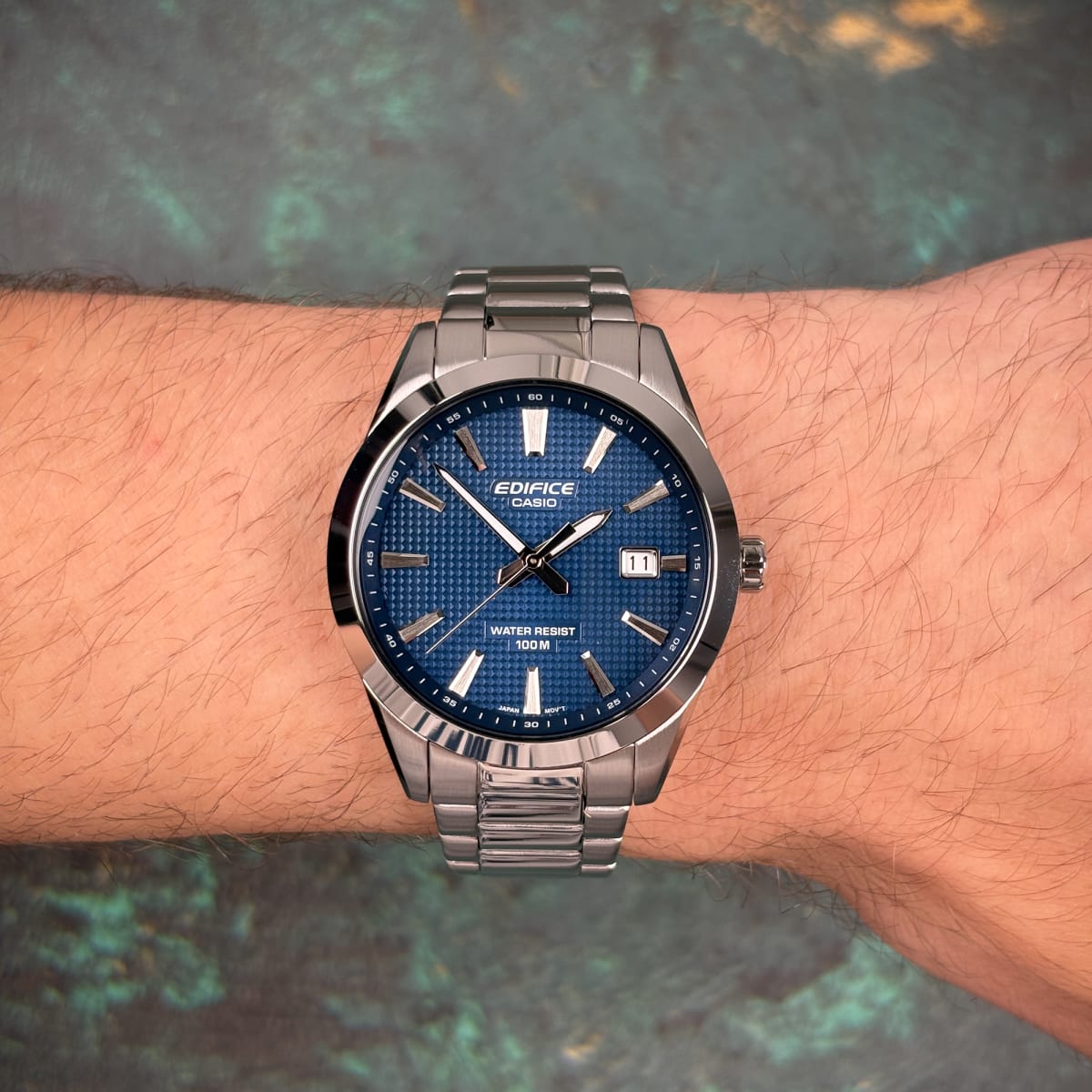 Reloj EDIFICE EFV-160D-2A Acero Hombre Plateado3