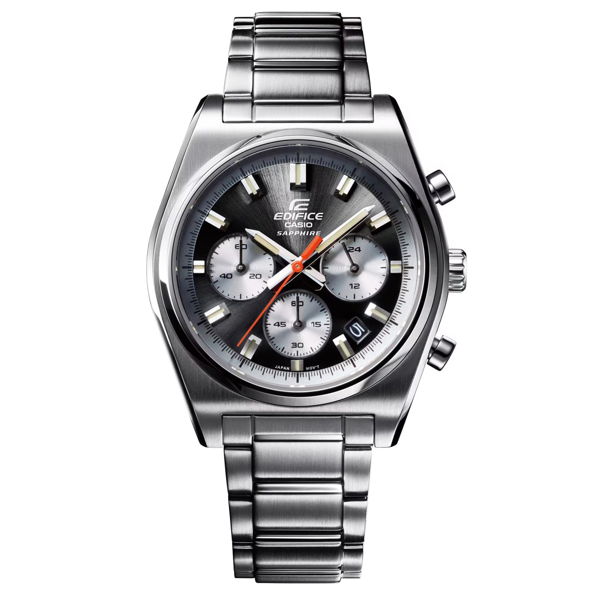 Reloj EDIFICE EFB-730D-1A Acero Hombre Plateado2