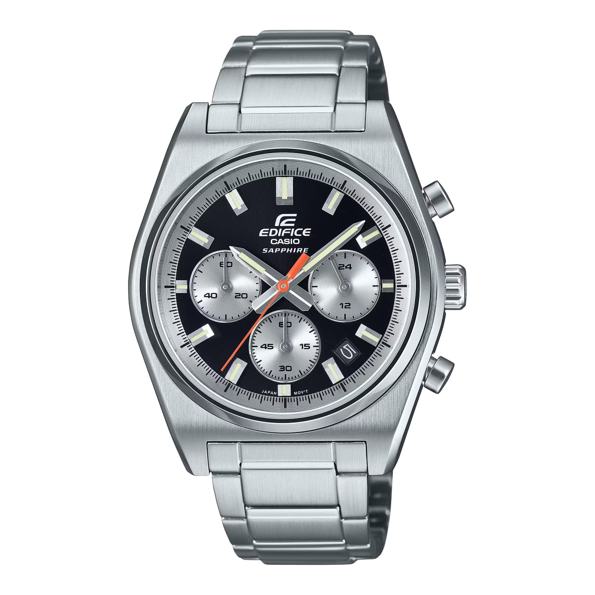Reloj EDIFICE EFB-730D-1A Acero Hombre Plateado1