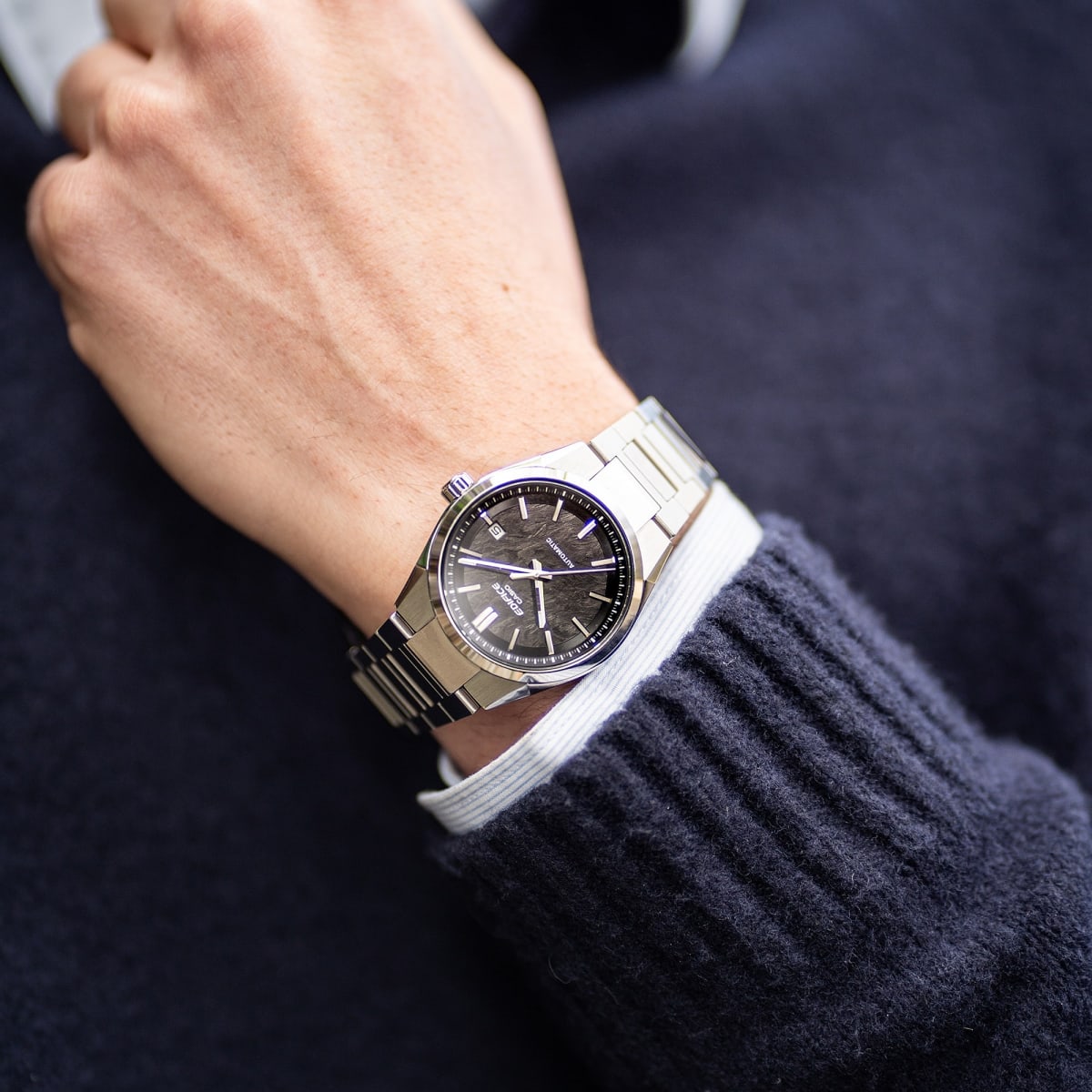 Reloj EDIFICE EFK-110D-1A Acero Hombre Plateado4