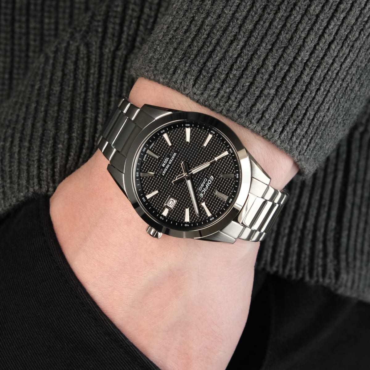 Reloj EDIFICE EFV-160D-1A Acero Hombre Plateado2