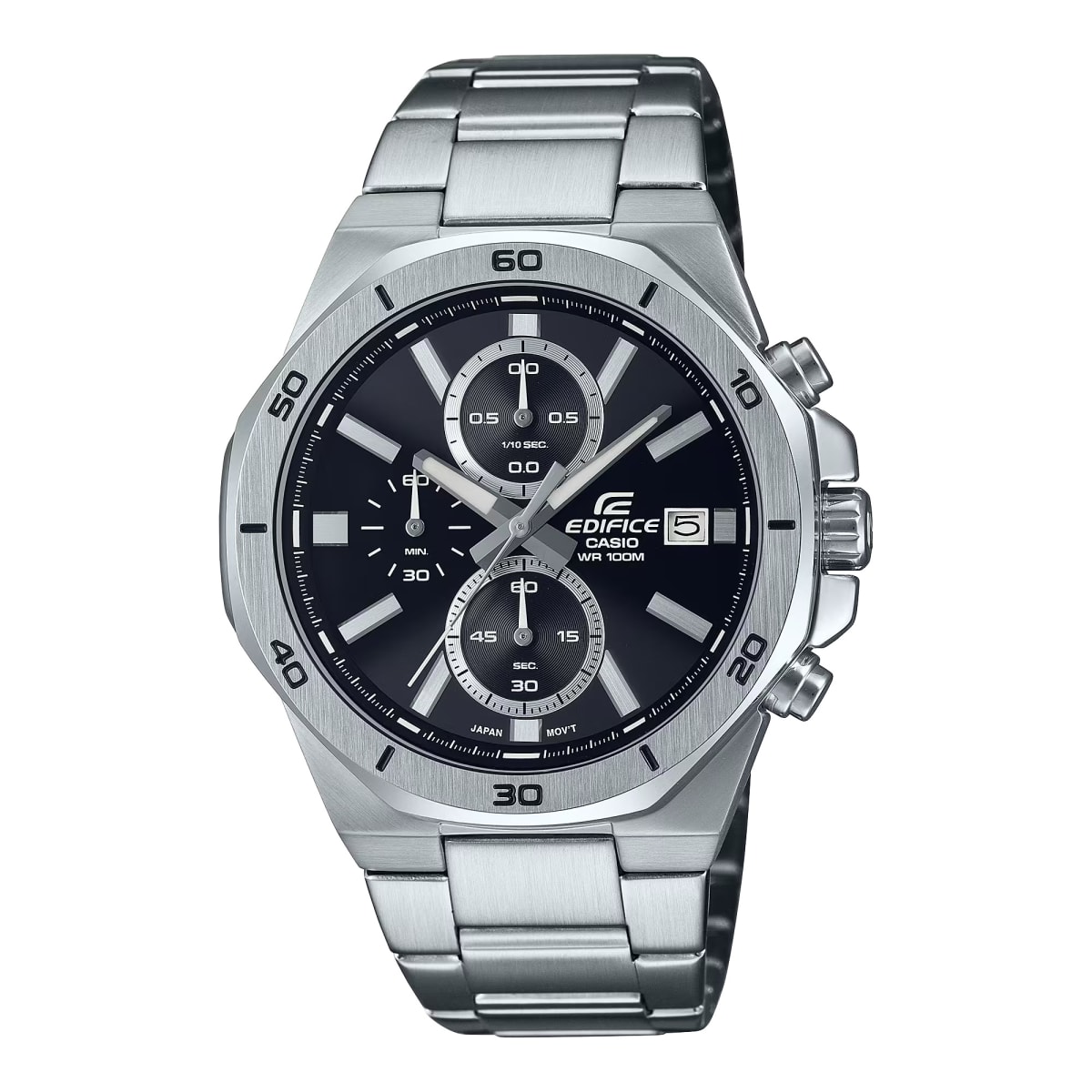 Reloj EDIFICE EFV-640D-1A Acero Hombre Plateado1