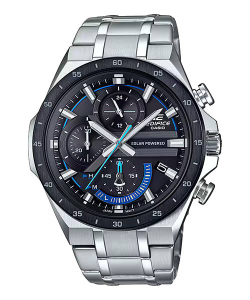 Reloj EDIFICE EQS-920DB-1B Acero Hombre Plateado1