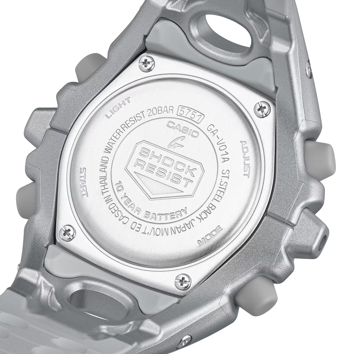 Reloj G-SHOCK GA-V01A-8A Resina Hombre Gris6