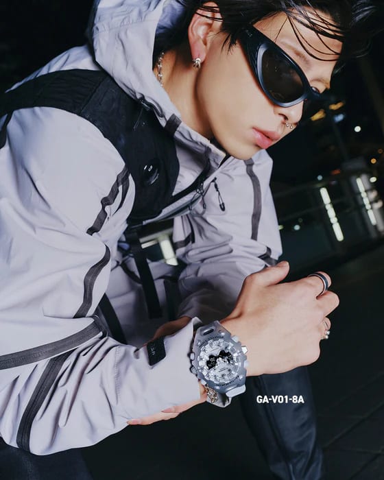 Reloj G-SHOCK GA-V01A-8A Resina Hombre Gris8