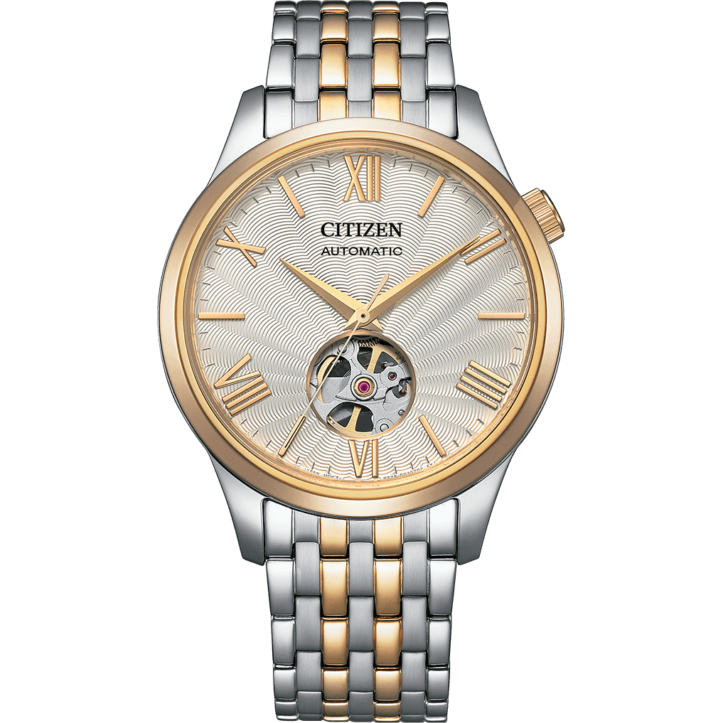 Reloj CITIZEN Automático NH9136-88A Acero Hombre Plateado/Oro rosa1