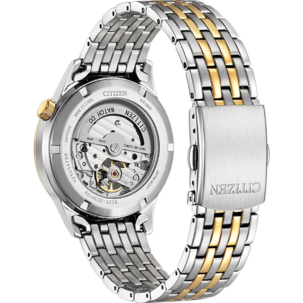 Reloj CITIZEN Automático NH9136-88A Acero Hombre Plateado/Oro rosa4