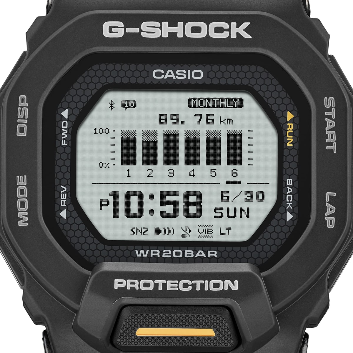 Reloj G-SHOCK GBD-200-1A1 Resina Hombre Negro4