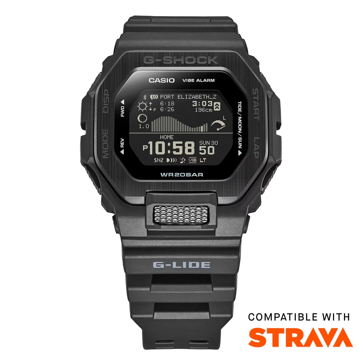 Reloj G-SHOCK GBX-100NS-1 Resina/Acero Hombre Negro2