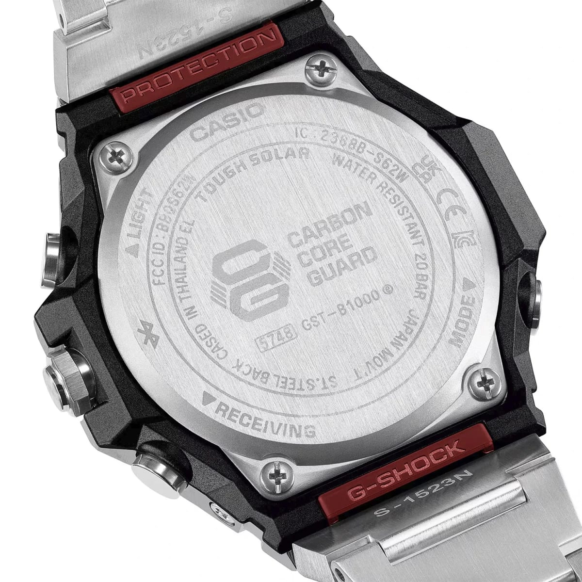 Reloj G-SHOCK GST-B1000D-1A Carbono/Acero Hombre Negro3
