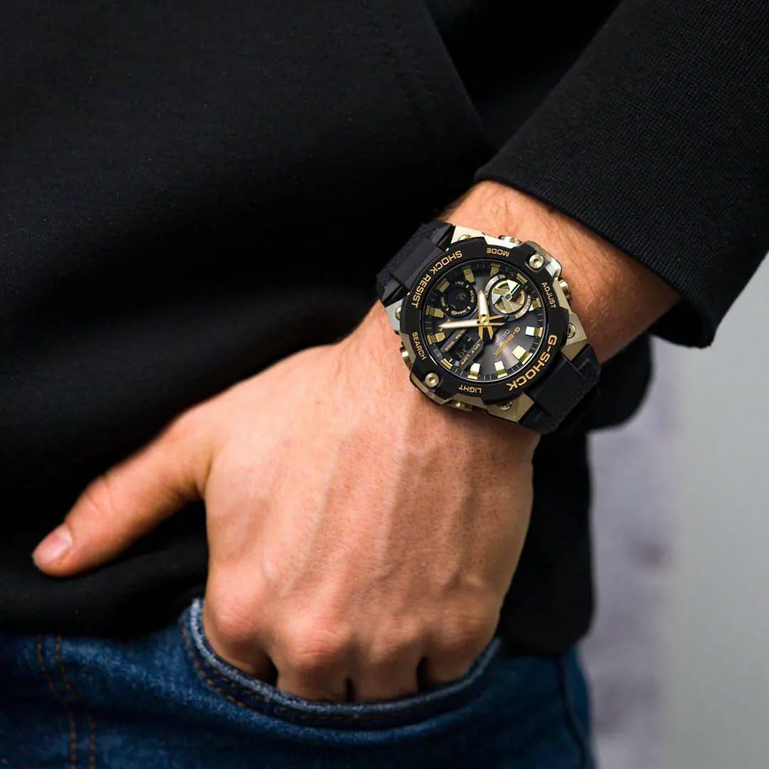 Reloj G-SHOCK GST-B400GB-1A9 Resina/Acero Hombre Dorado4