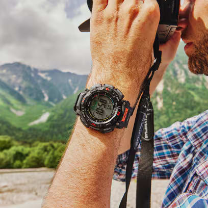 Reloj PROTREK PRG-340-1 Resina Hombre Negro7