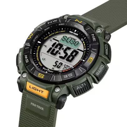 Reloj PROTREK PRG-340-3 Resina Hombre Verde4