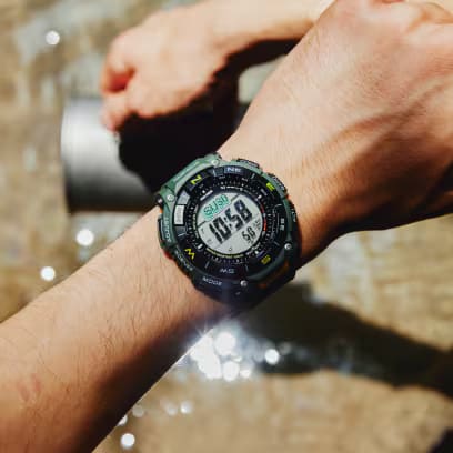 Reloj PROTREK PRG-340-3 Resina Hombre Verde7