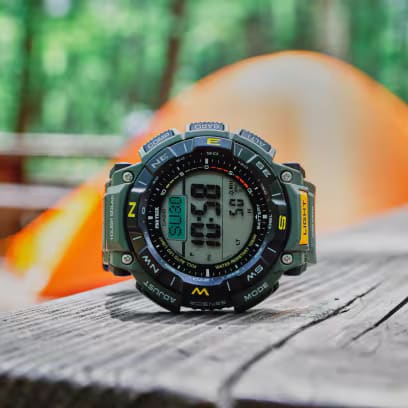 Reloj PROTREK PRG-340-3 Resina Hombre Verde8