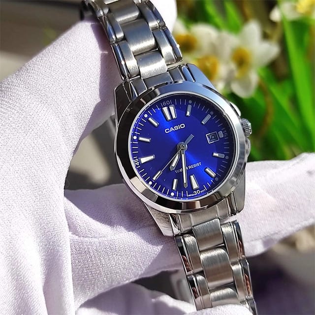 Reloj CASIO Regular LTP-1215A-2A2 ACERO Mujer Plateado2