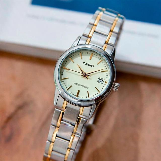 Reloj CASIO Regular LTP-V002SG-9A Acero Mujer  Dorado/Plateado2