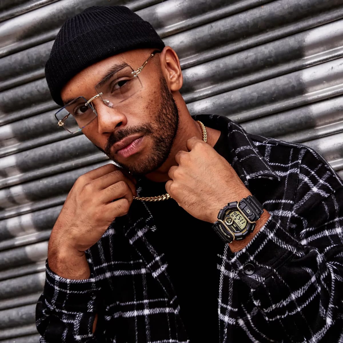 Reloj G-SHOCK GD-400GB-1B2 Resina Hombre Negro2