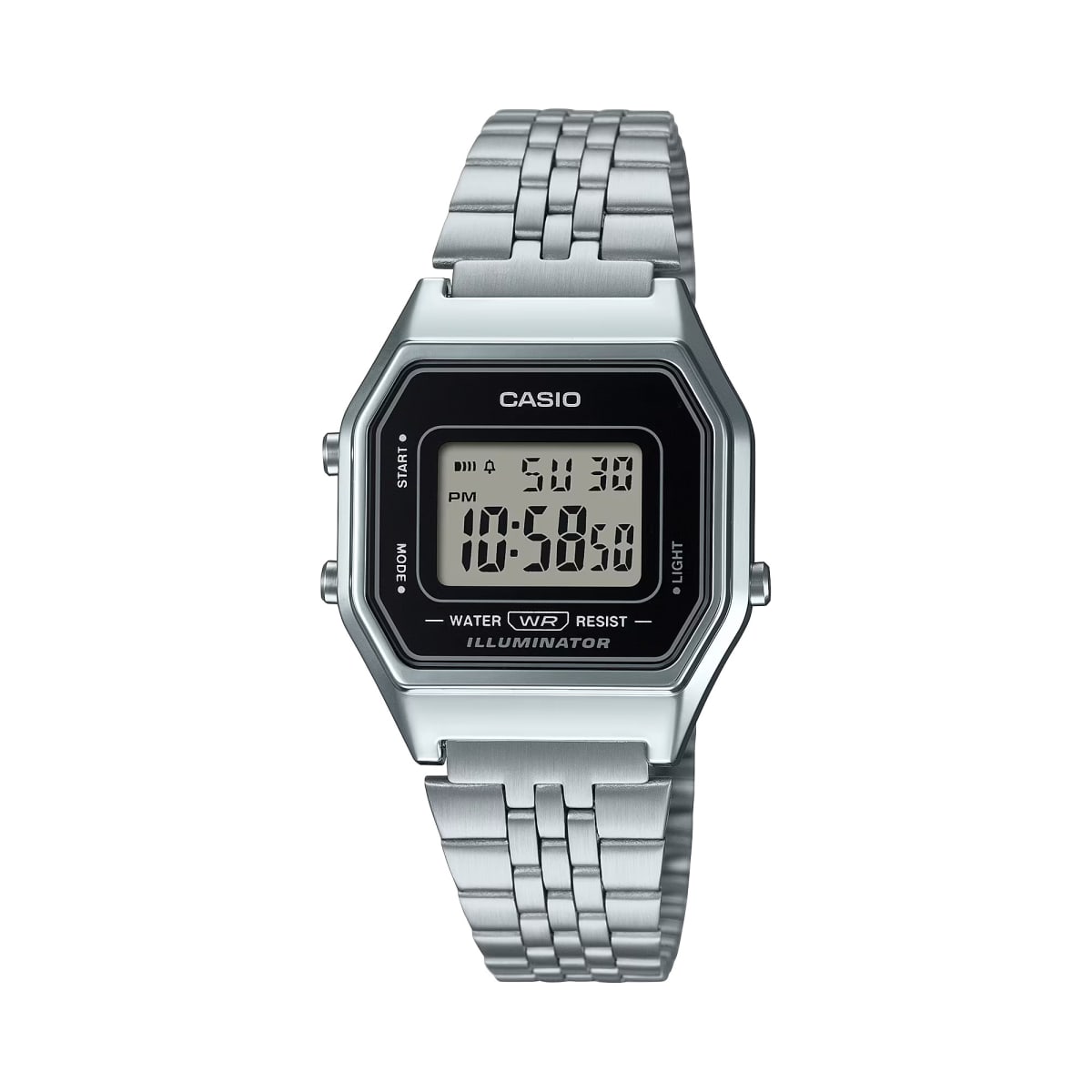 Reloj CASIO Retro LA680WA-1 Acero Mujer Plateado1