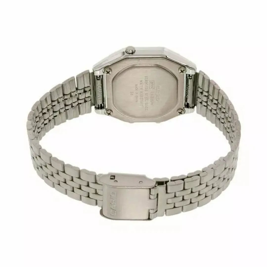 Reloj CASIO Retro LA680WA-4C Acero Mujer Plateado2
