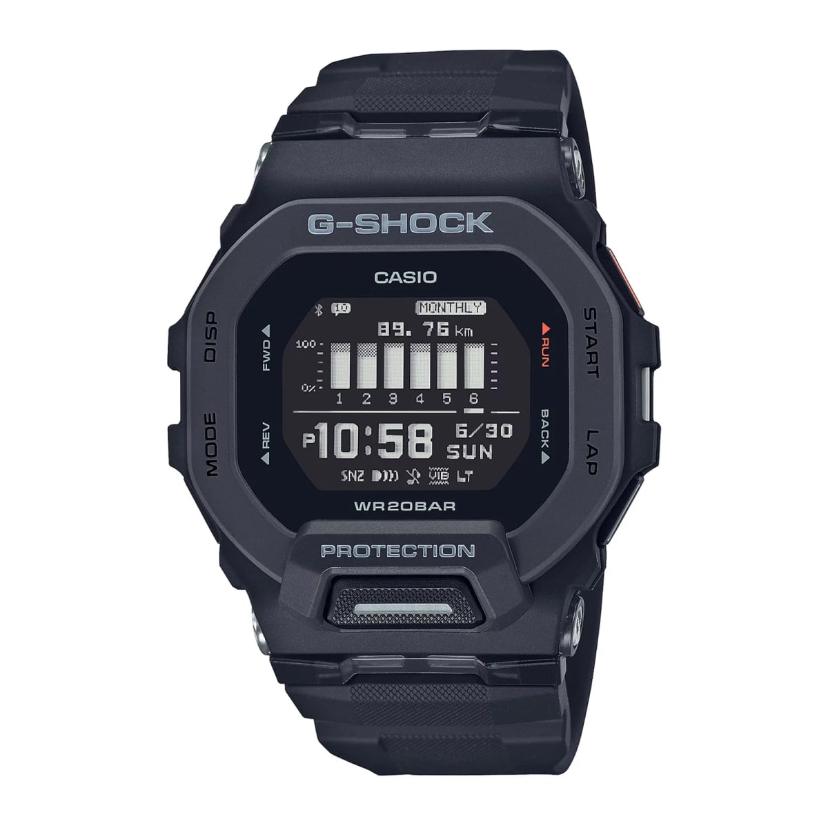 Reloj G-SHOCK GBD-200-1D Resina Hombre  Negro1