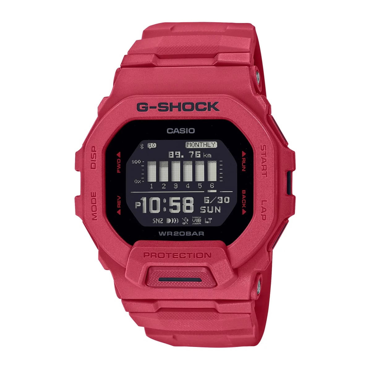 Reloj G-SHOCK GBD-200RD-4D Resina Hombre Rojo1
