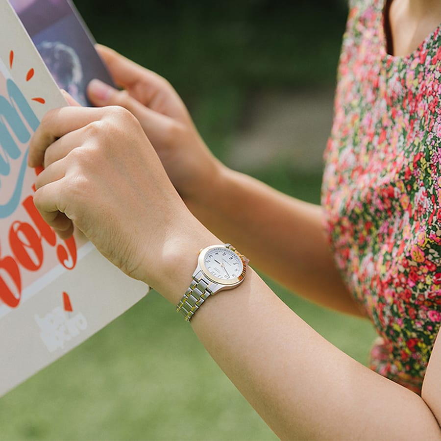 Reloj CASIO Regular LTP-1128G-7B Acero Mujer Plateado/Dorado3