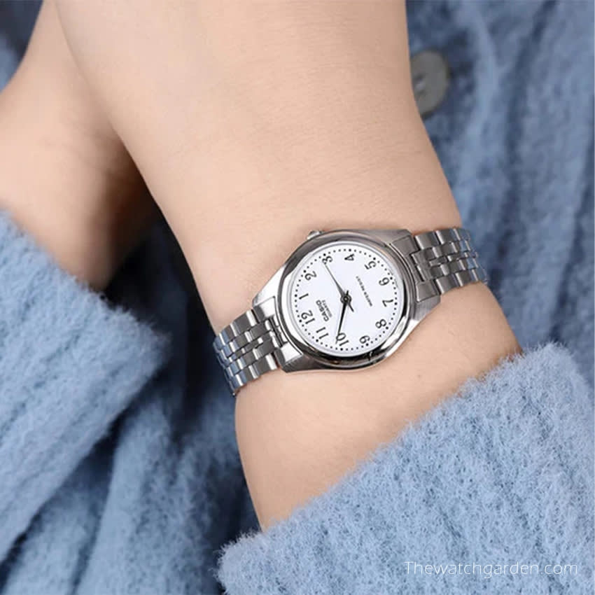 Reloj CASIO Regular LTP-1129A-7B Acero Mujer Plateado2