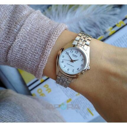 Reloj CASIO Regular LTP-1129A-7B Acero Mujer Plateado4