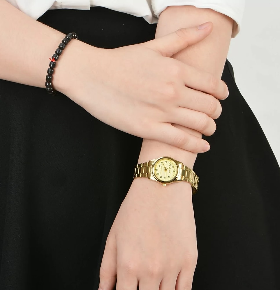 Reloj CASIO Regular LTP-V001G-9B Acero Mujer Dorado2