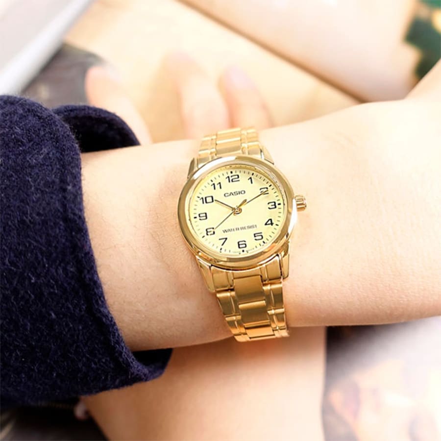Reloj CASIO Regular LTP-V001G-9B Acero Mujer Dorado3