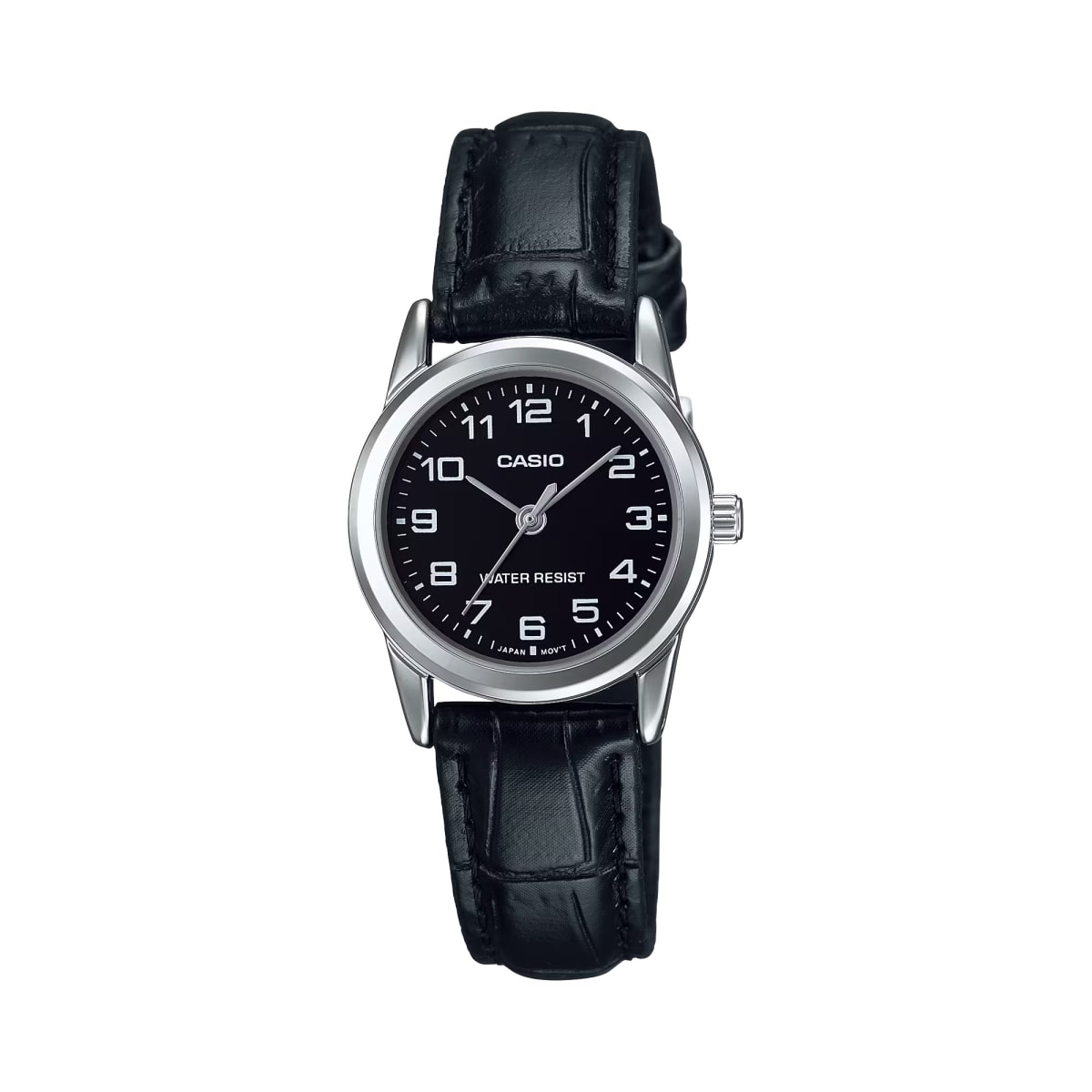 Reloj CASIO Regular LTP-V001L-1B Acero/Cuero Mujer Plateado/Negro1