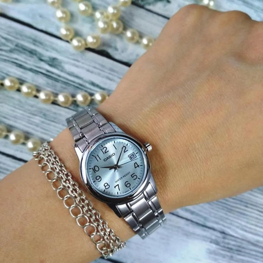 Reloj CASIO Regular LTP-V002D-2B Acero Mujer Plateado2