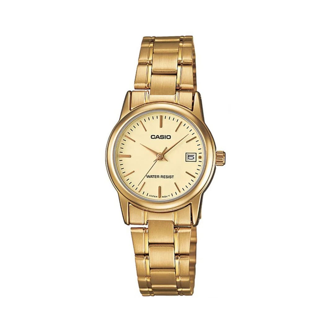 Reloj CASIO Regular LTP-V002G-9A Acero Mujer Dorado1