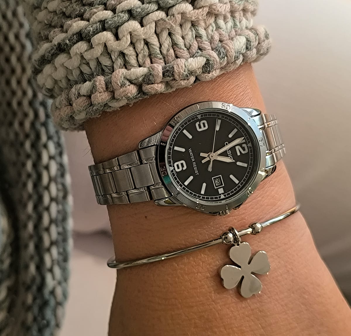 Reloj CASIO Regular LTP-V004D-1B2 Acero Mujer Plateado2