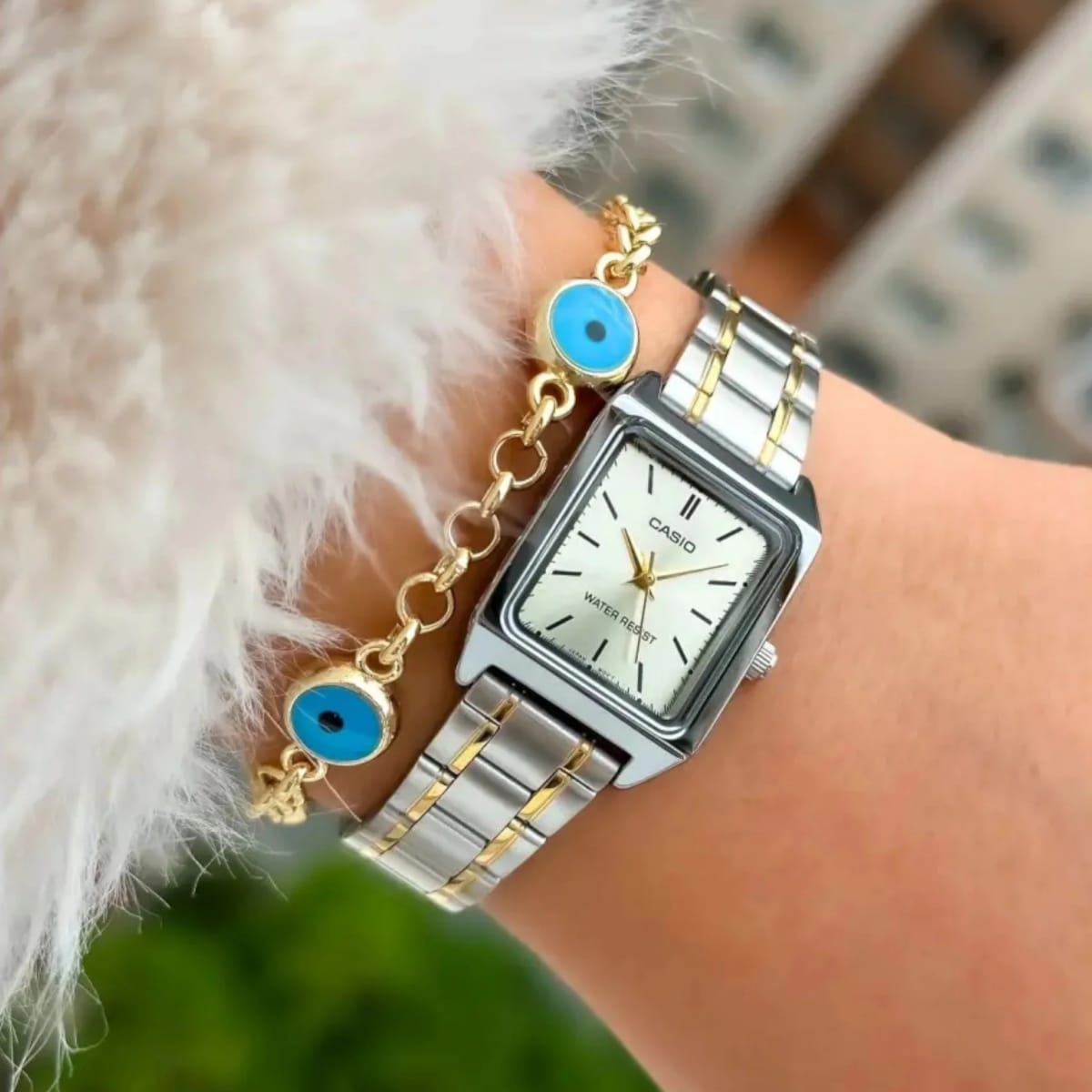 Reloj CASIO Regular LTP-V007SG-9E Acero Mujer Plateado/Dorado2