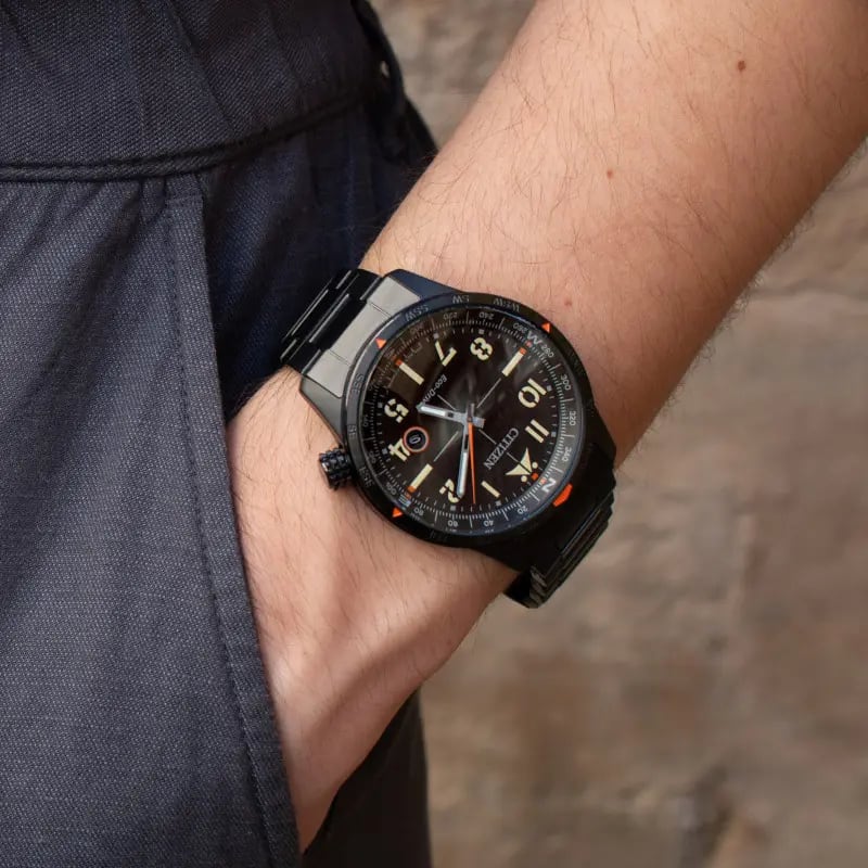 Reloj CITIZEN ECODRIVE BM7555-59E Acero Hombre Negro5