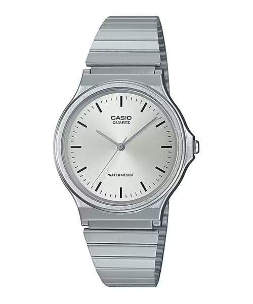 Reloj CASIO Regular MQ-24D-7E Resina/Acero Unisex Plateado1