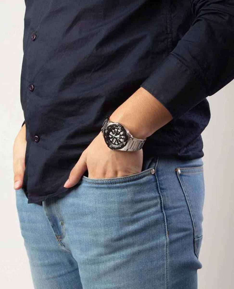 Reloj CASIO Regular MRW-200HD-1B Resina Hombre Plateado3