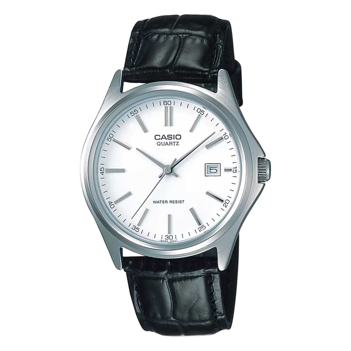 Reloj CASIO Regular MTP-1183E-7A Acero/Cuero Hombre Plateado/Negro1
